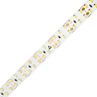 डबल लाइन लचीला एलईडी पट्टी 10 मिमी चौड़ाई SMD2216 280LED/M एलईडी सफेद पट्टी रोशनी